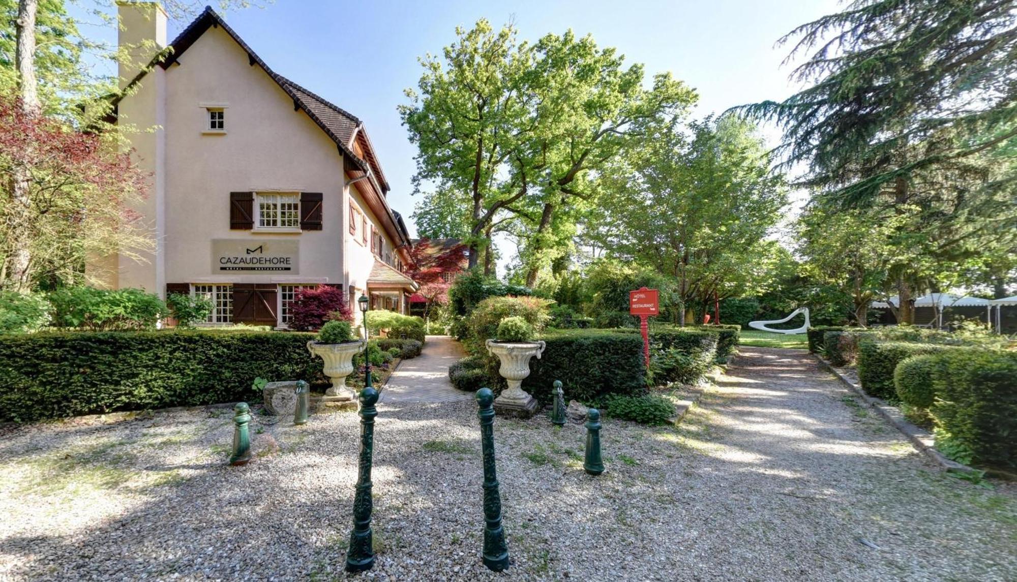 Cazaudehore, Maison Forestiere De Charme, Restaurant Gastronomique, Terrasse Ombragee Et Jardin Saint-Germain-en-Laye Dış mekan fotoğraf
