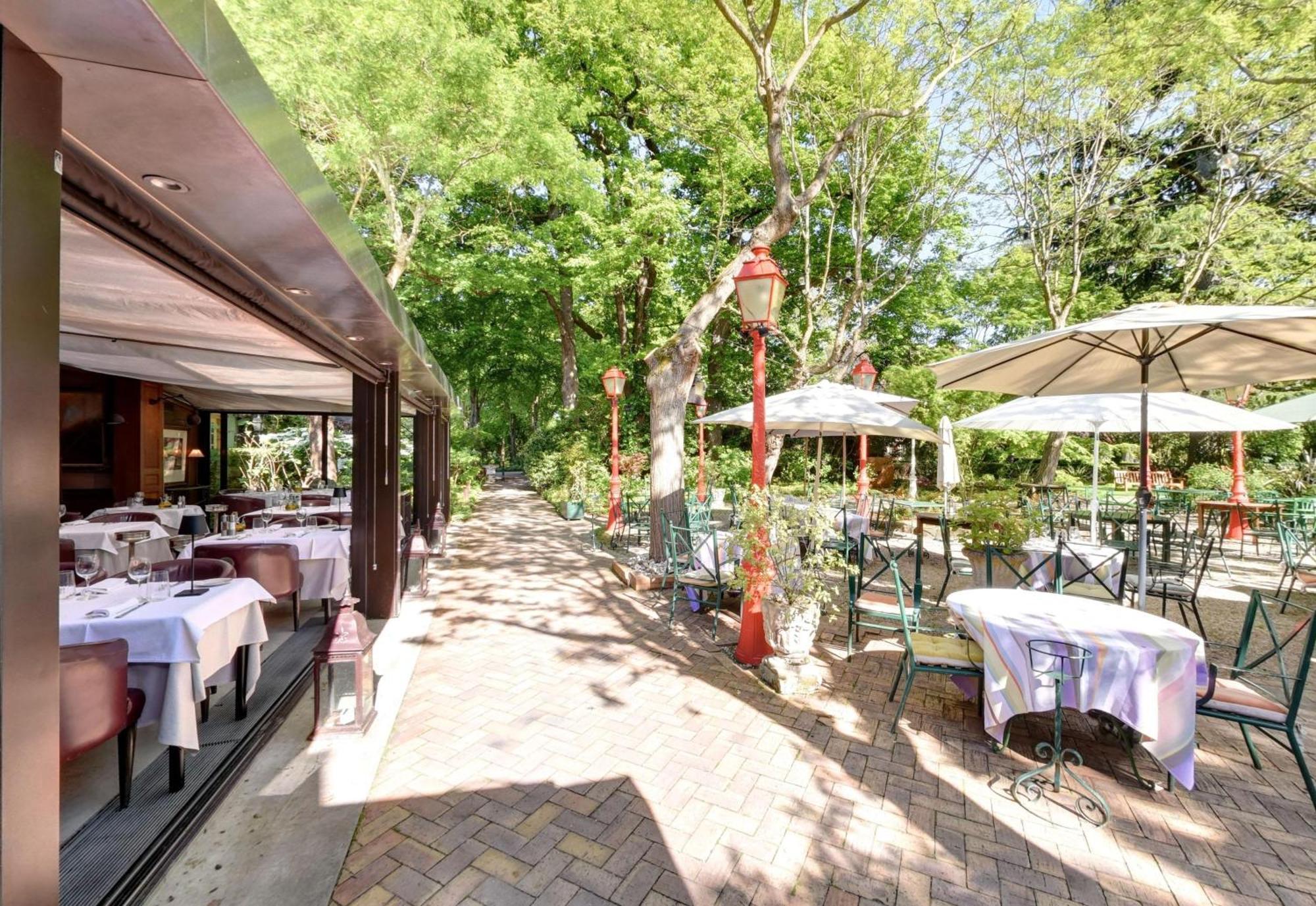 Cazaudehore, Maison Forestiere De Charme, Restaurant Gastronomique, Terrasse Ombragee Et Jardin Saint-Germain-en-Laye Dış mekan fotoğraf